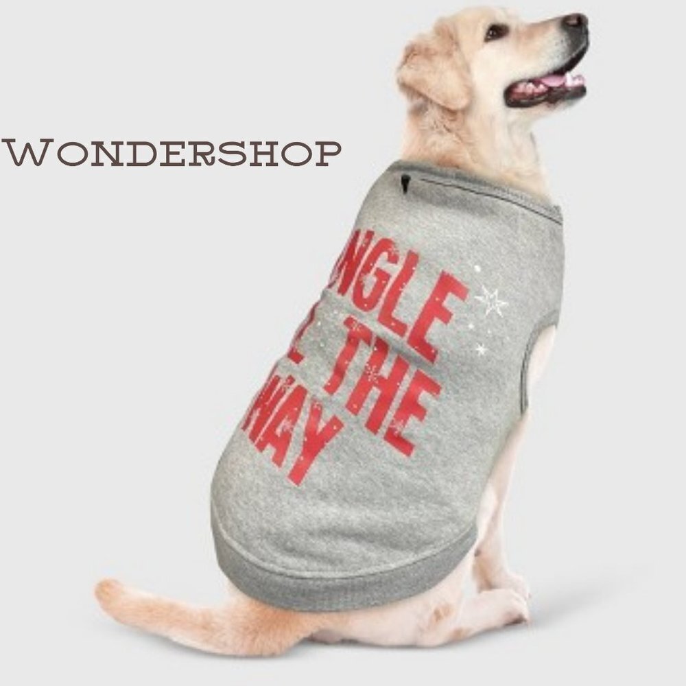 Christmas Pet Sweater Wondershop Christmas Jingle All The Way Pet Shirt Clothing